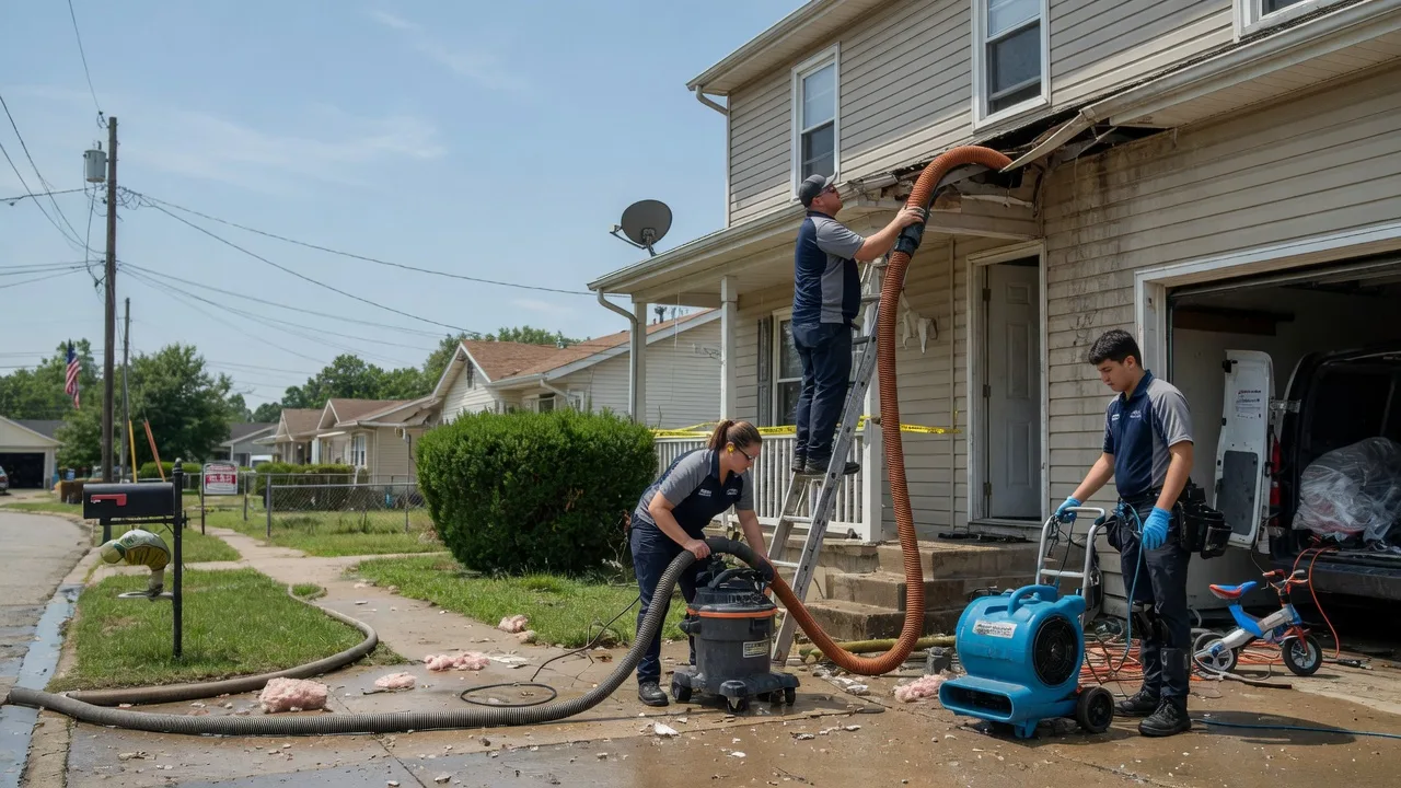 Water Damage Restoration in Mendon, OH near me
